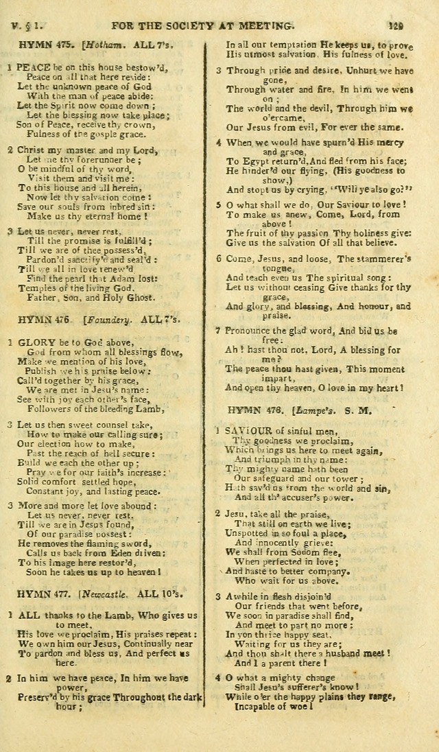 A Collection of Hymns: for the use of the people called Methodists; in miniature page 133