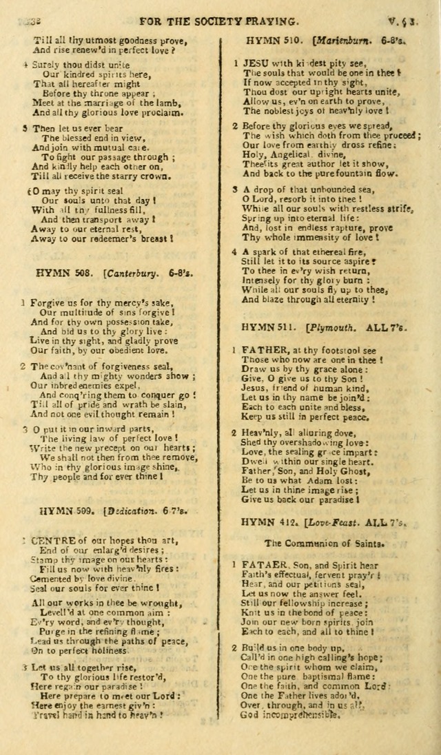 A Collection of Hymns: for the use of the people called Methodists; in miniature page 142