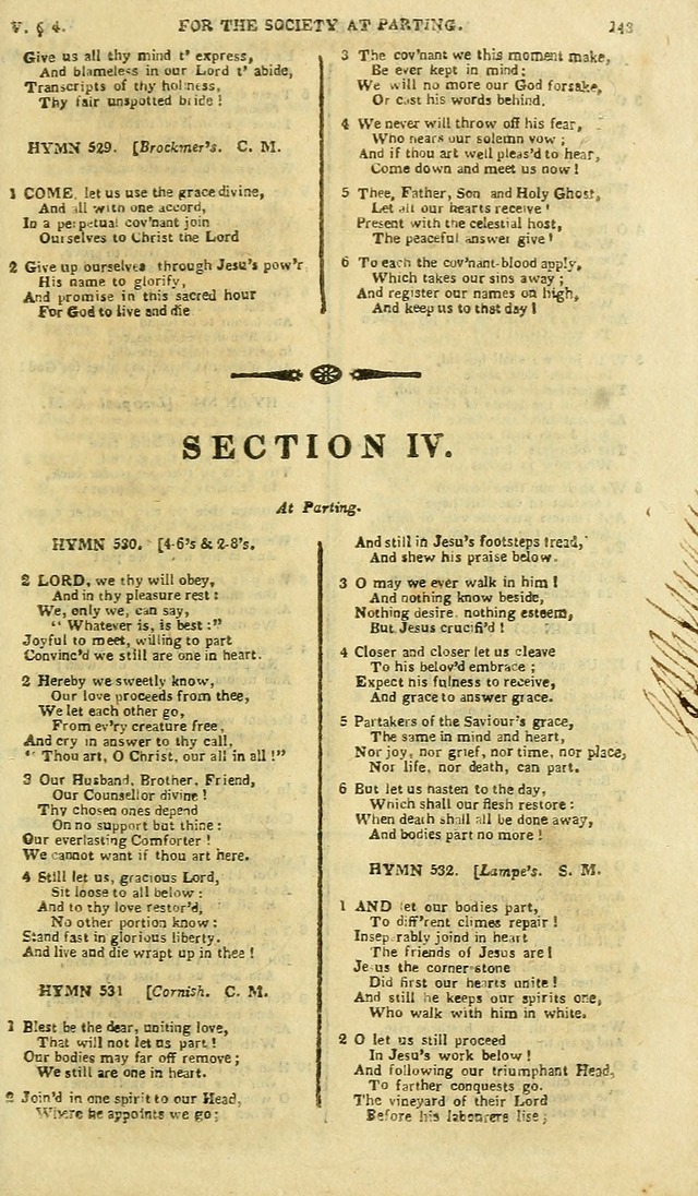 A Collection of Hymns: for the use of the people called Methodists; in miniature page 147
