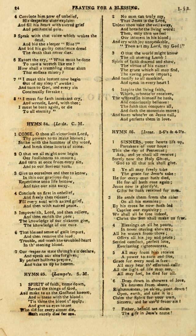A Collection of Hymns: for the use of the people called Methodists; in miniature page 28