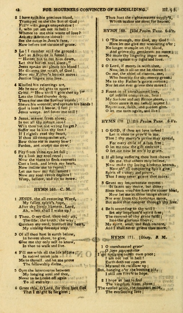 A Collection of Hymns: for the use of the people called Methodists; in miniature page 52