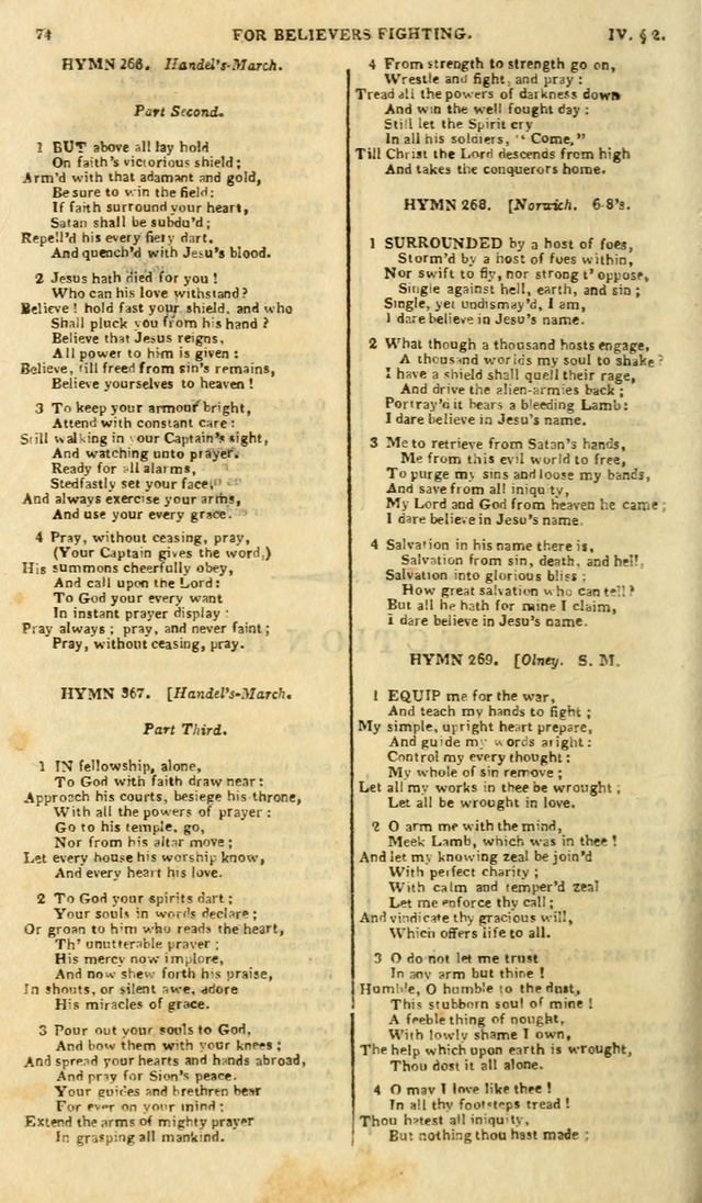 A Collection of Hymns: for the use of the people called Methodists; in miniature page 78