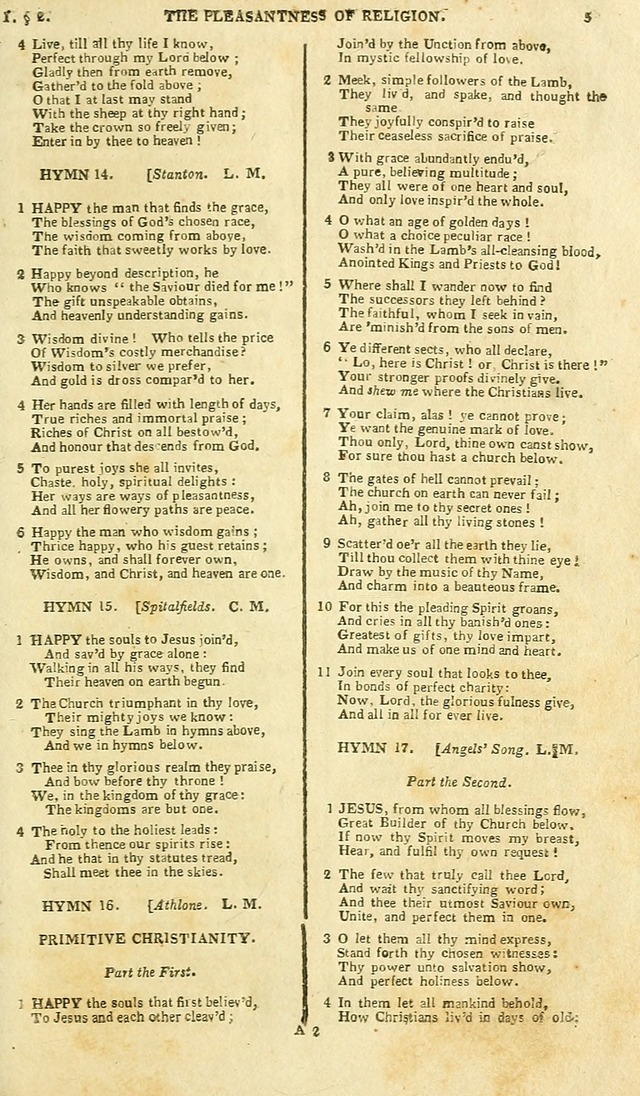 A Collection of Hymns: for the use of the people called Methodists; in miniature page 9