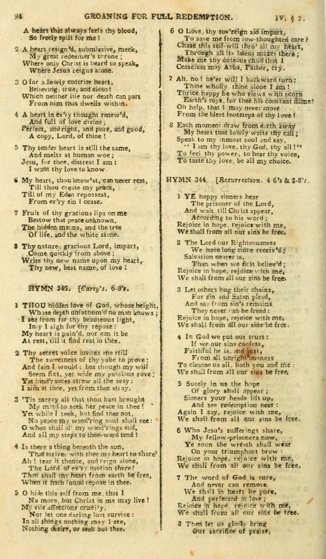 A Collection of Hymns: for the use of the people called Methodists; in miniature page 98