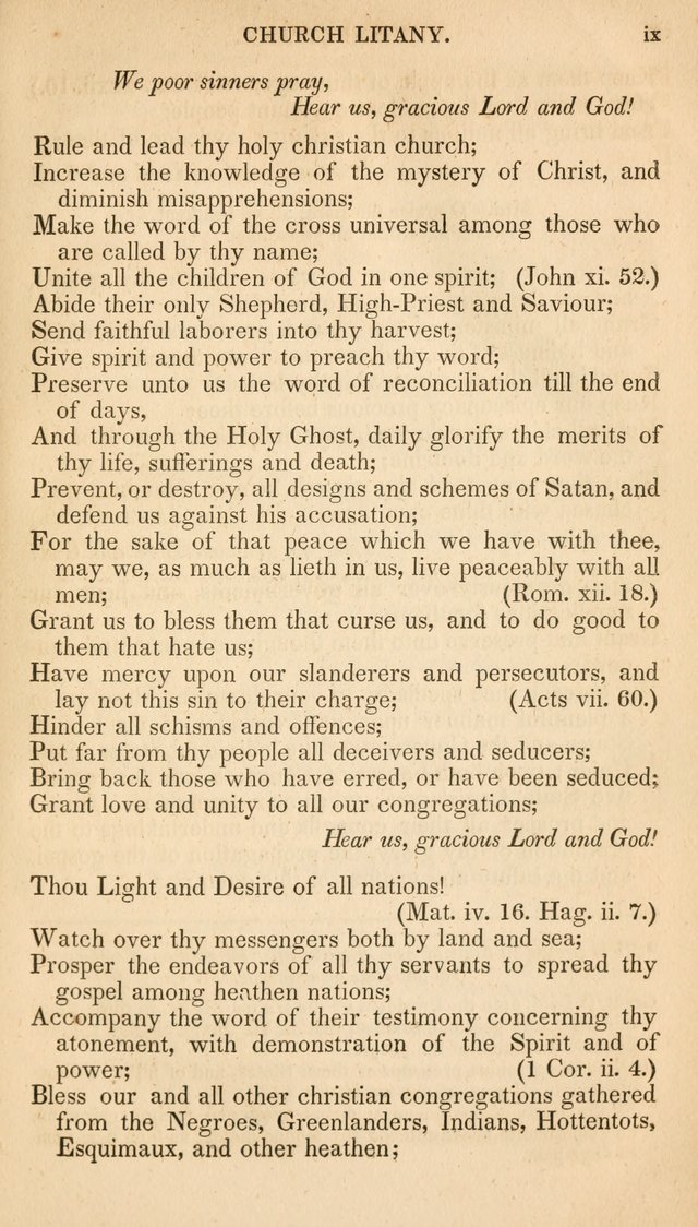 A Collection of Hymns, for the Use of the Protestant Church of the United Brethren. New and  Revised ed. page 14