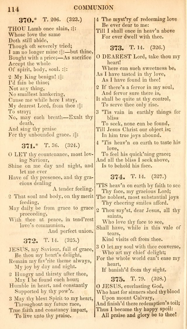 A Collection of Hymns, for the Use of the Protestant Church of the United Brethren. New and  Revised ed. page 155