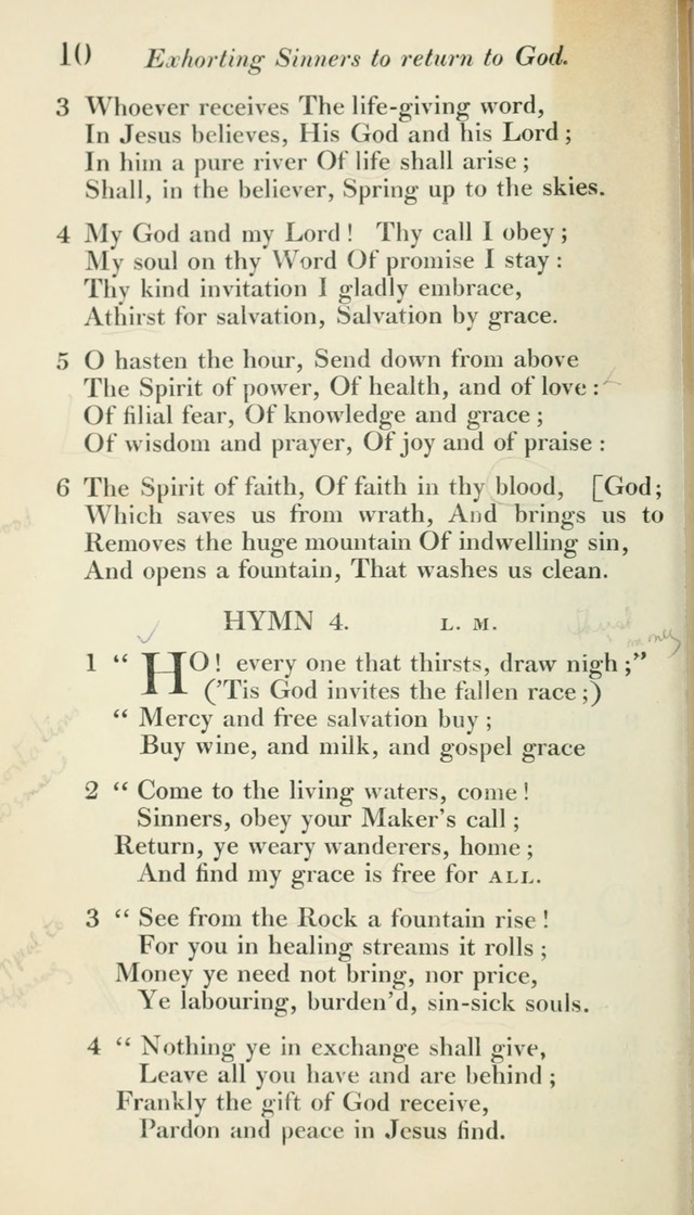 A Collection of Hymns, for the Use of the People Called Methodists, with a Supplement page 12