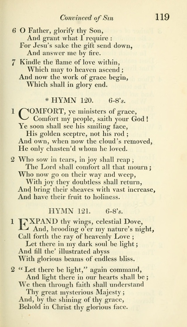 A Collection of Hymns, for the Use of the People Called Methodists, with a Supplement page 121