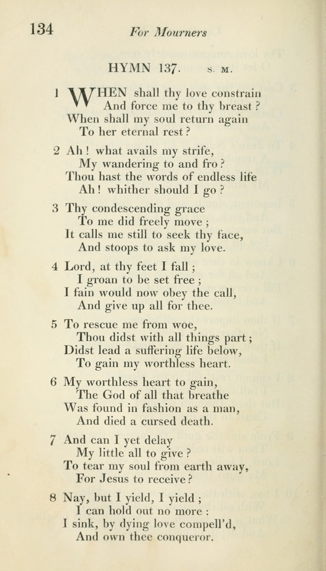 A Collection of Hymns, for the Use of the People Called Methodists, with a Supplement page 136