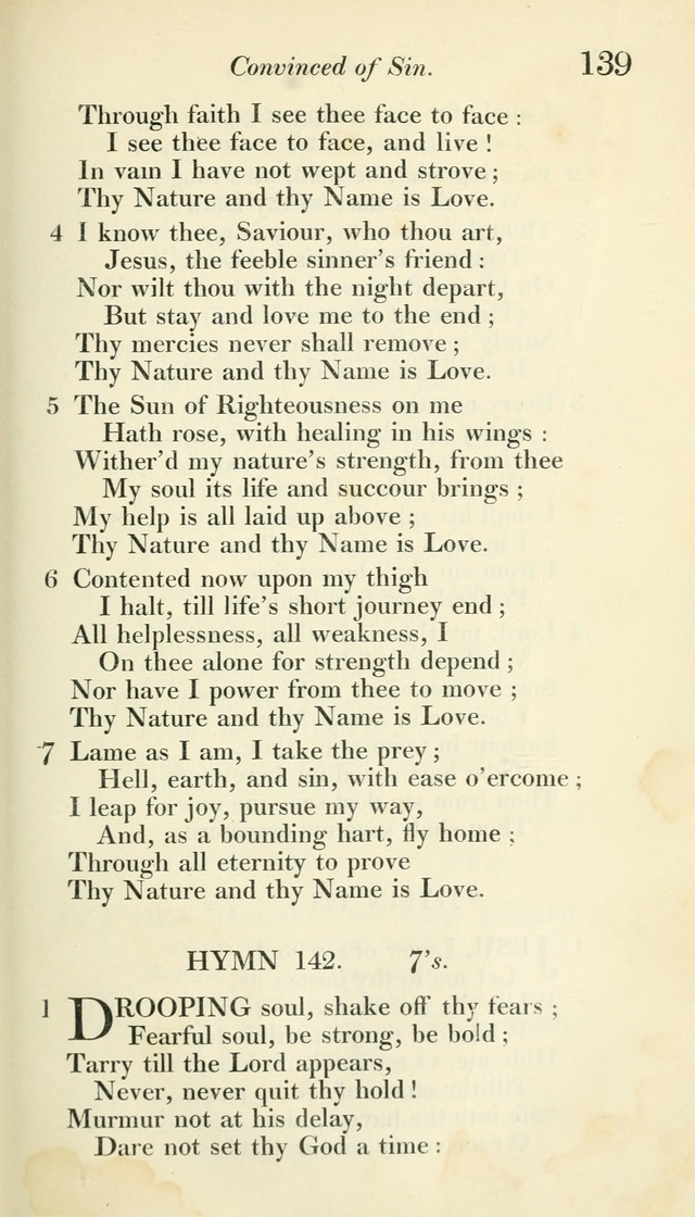 A Collection of Hymns, for the Use of the People Called Methodists, with a Supplement page 141