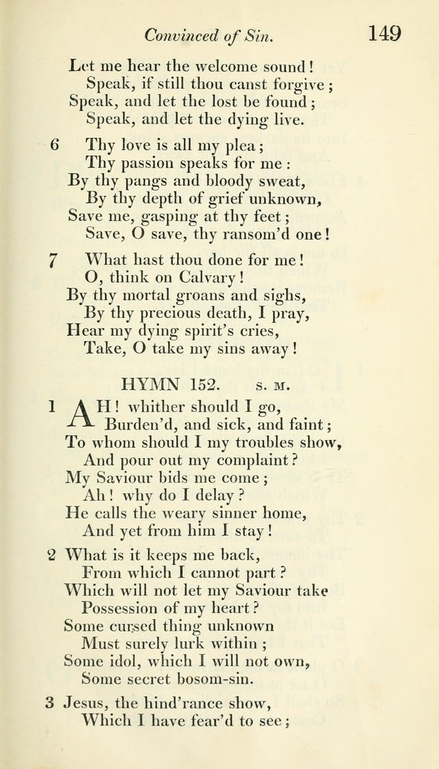 A Collection of Hymns, for the Use of the People Called Methodists, with a Supplement page 151