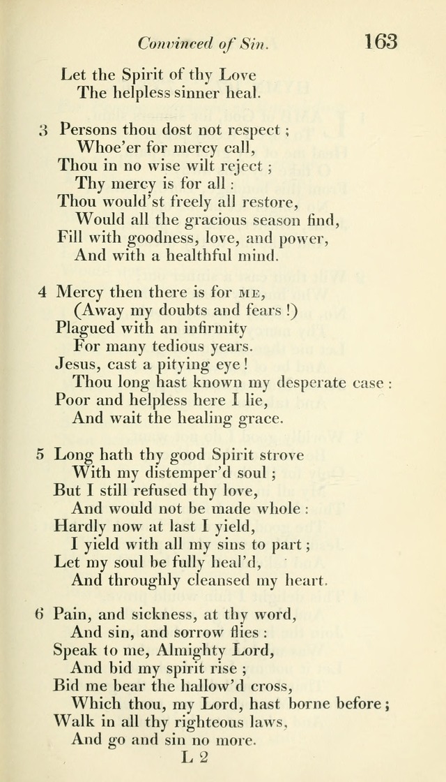A Collection of Hymns, for the Use of the People Called Methodists, with a Supplement page 165