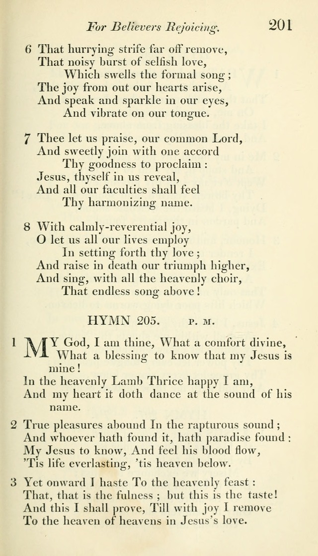 A Collection of Hymns, for the Use of the People Called Methodists, with a Supplement page 203