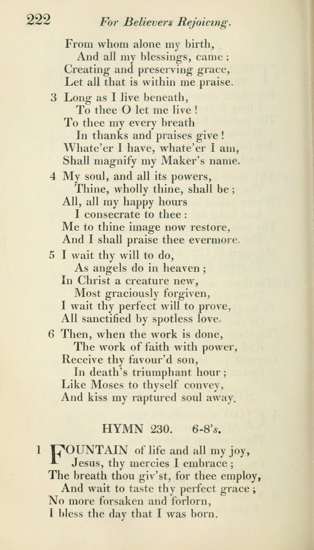 A Collection of Hymns, for the Use of the People Called Methodists, with a Supplement page 224