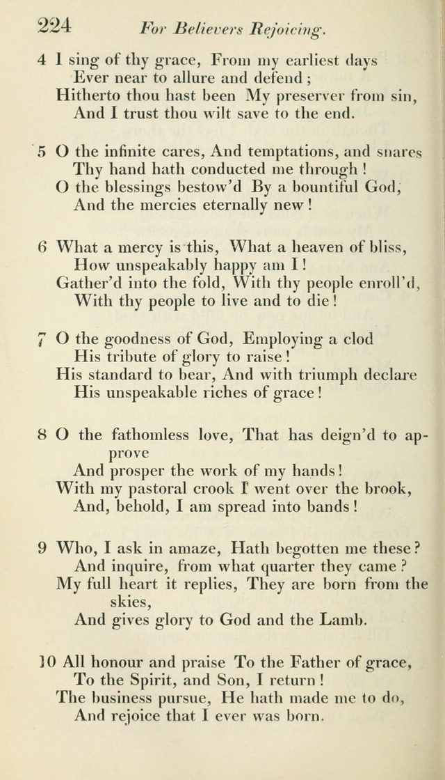 A Collection of Hymns, for the Use of the People Called Methodists, with a Supplement page 226