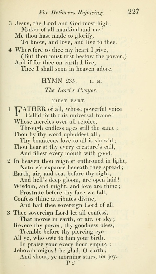 A Collection of Hymns, for the Use of the People Called Methodists, with a Supplement page 229