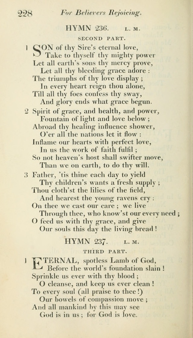 A Collection of Hymns, for the Use of the People Called Methodists, with a Supplement page 230