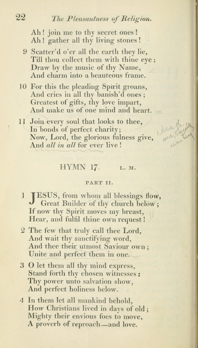 A Collection of Hymns, for the Use of the People Called Methodists, with a Supplement page 24