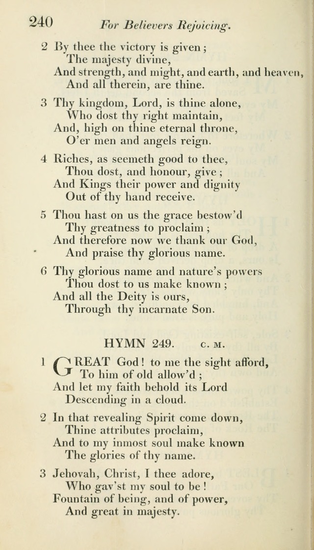 A Collection of Hymns, for the Use of the People Called Methodists, with a Supplement page 242