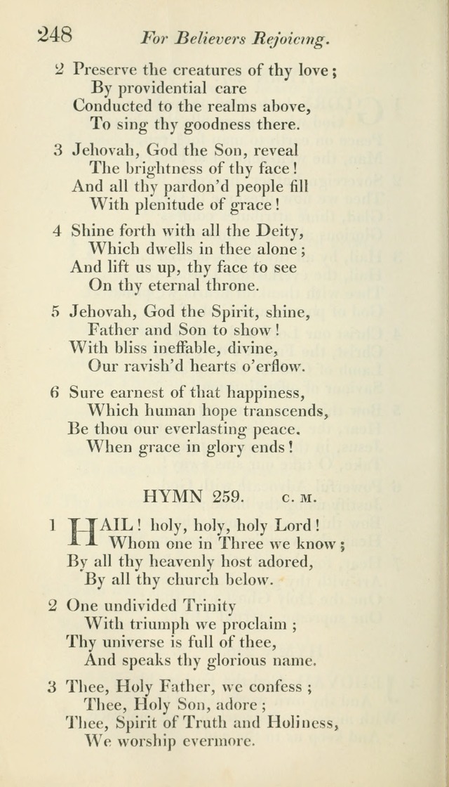 A Collection of Hymns, for the Use of the People Called Methodists, with a Supplement page 250
