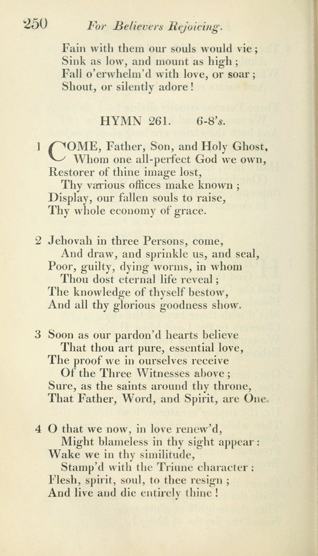 A Collection of Hymns, for the Use of the People Called Methodists, with a Supplement page 252