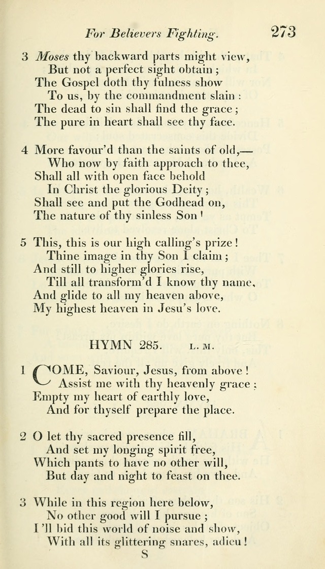 A Collection of Hymns, for the Use of the People Called Methodists, with a Supplement page 275
