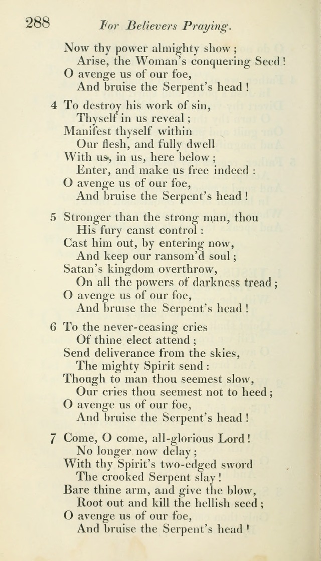 A Collection of Hymns, for the Use of the People Called Methodists, with a Supplement page 290