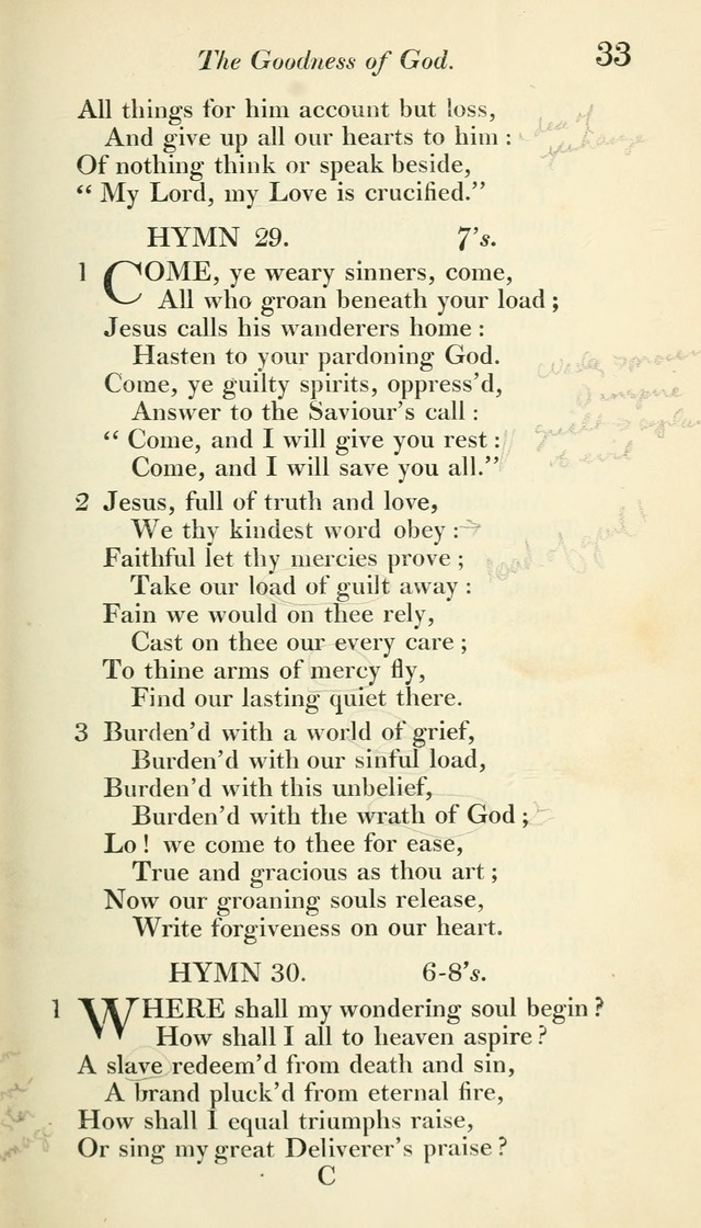 A Collection of Hymns, for the Use of the People Called Methodists, with a Supplement page 35