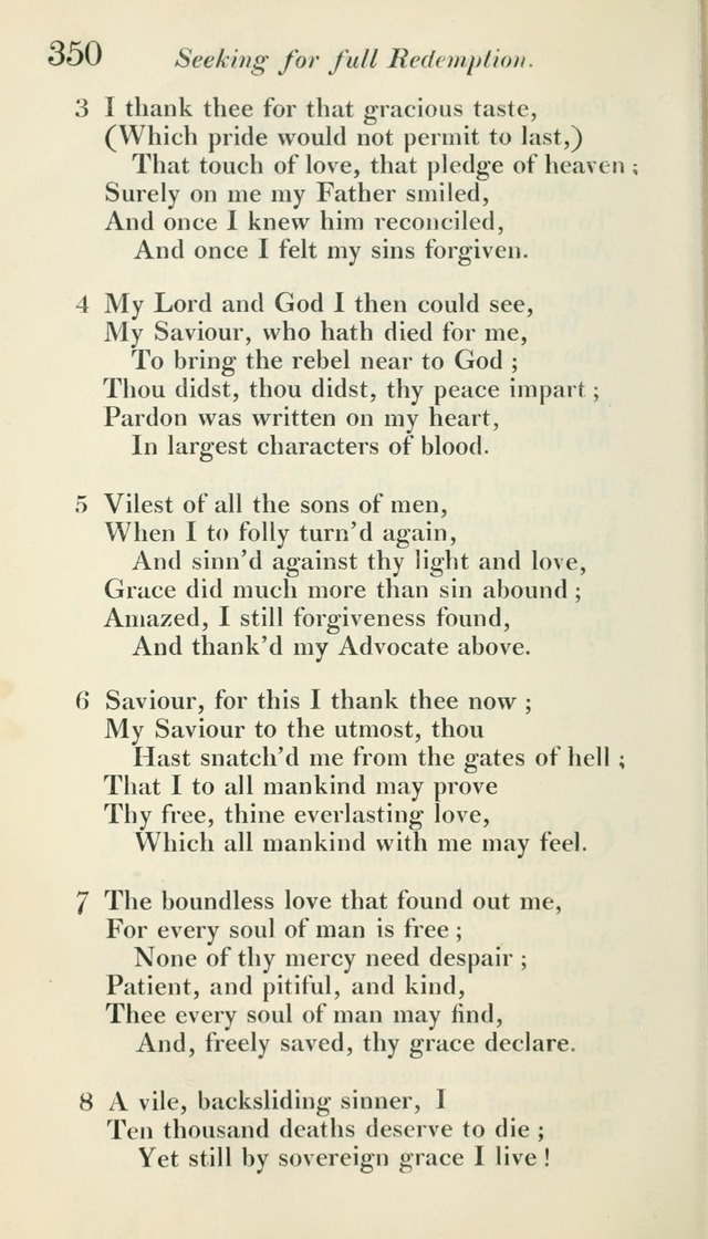 A Collection of Hymns, for the Use of the People Called Methodists, with a Supplement page 352