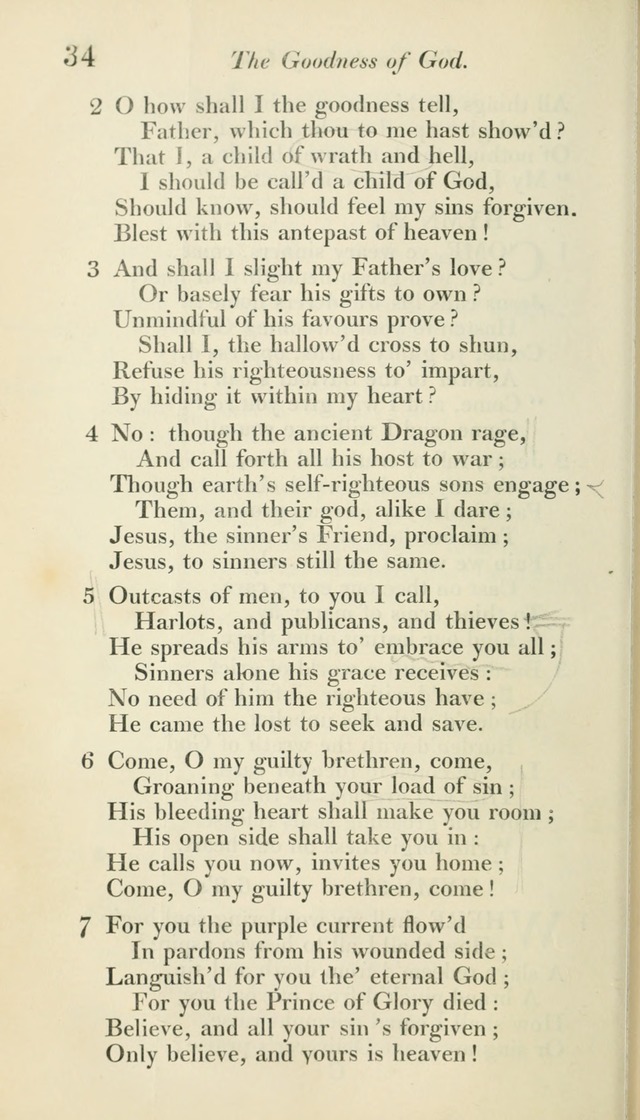 A Collection of Hymns, for the Use of the People Called Methodists, with a Supplement page 36