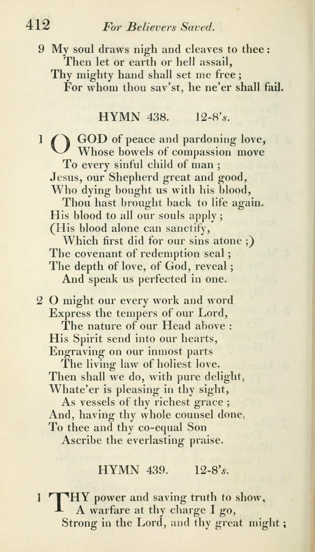 A Collection of Hymns, for the Use of the People Called Methodists, with a Supplement page 414