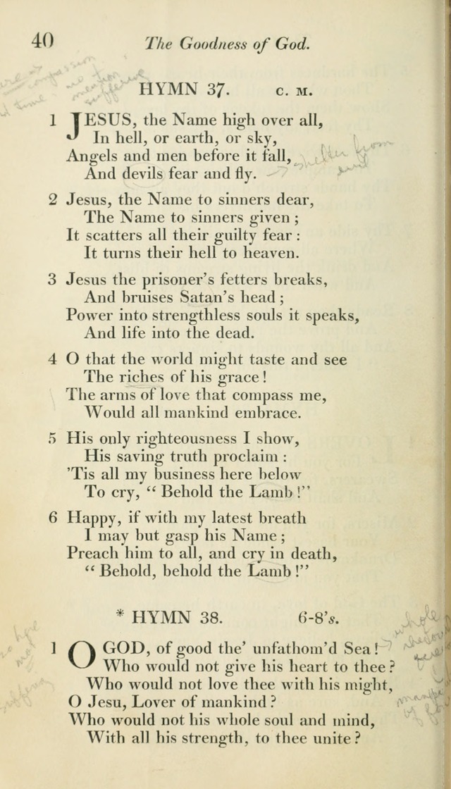 A Collection of Hymns, for the Use of the People Called Methodists, with a Supplement page 42