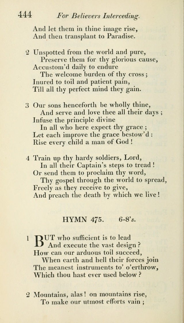 A Collection of Hymns, for the Use of the People Called Methodists, with a Supplement page 446