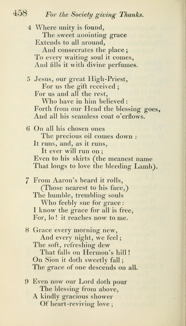 A Collection of Hymns, for the Use of the People Called Methodists, with a Supplement page 460