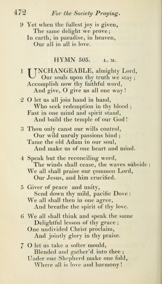 A Collection of Hymns, for the Use of the People Called Methodists, with a Supplement page 474