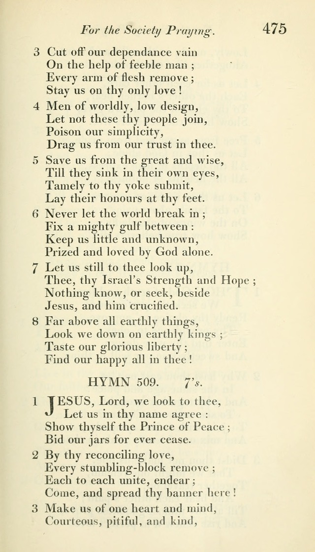 A Collection of Hymns, for the Use of the People Called Methodists, with a Supplement page 477