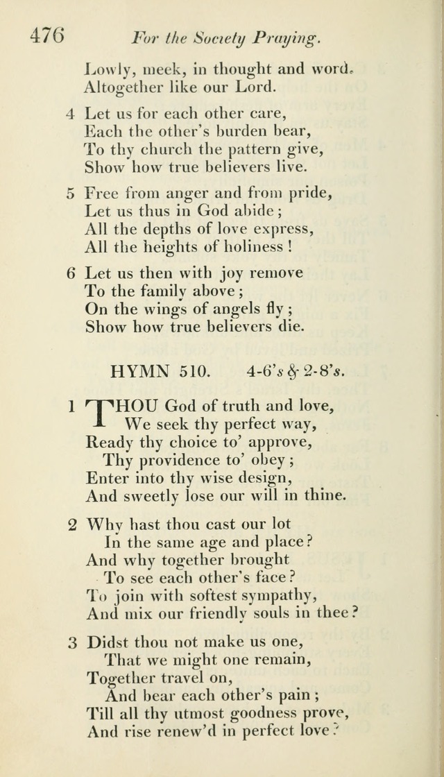 A Collection of Hymns, for the Use of the People Called Methodists, with a Supplement page 478
