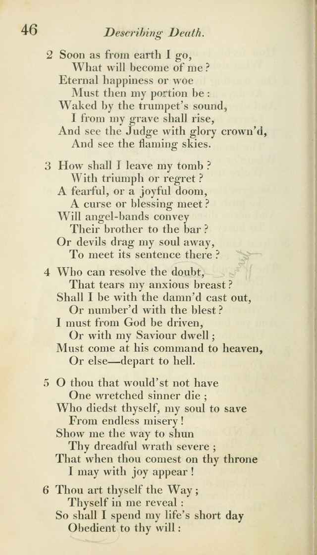 A Collection of Hymns, for the Use of the People Called Methodists, with a Supplement page 48