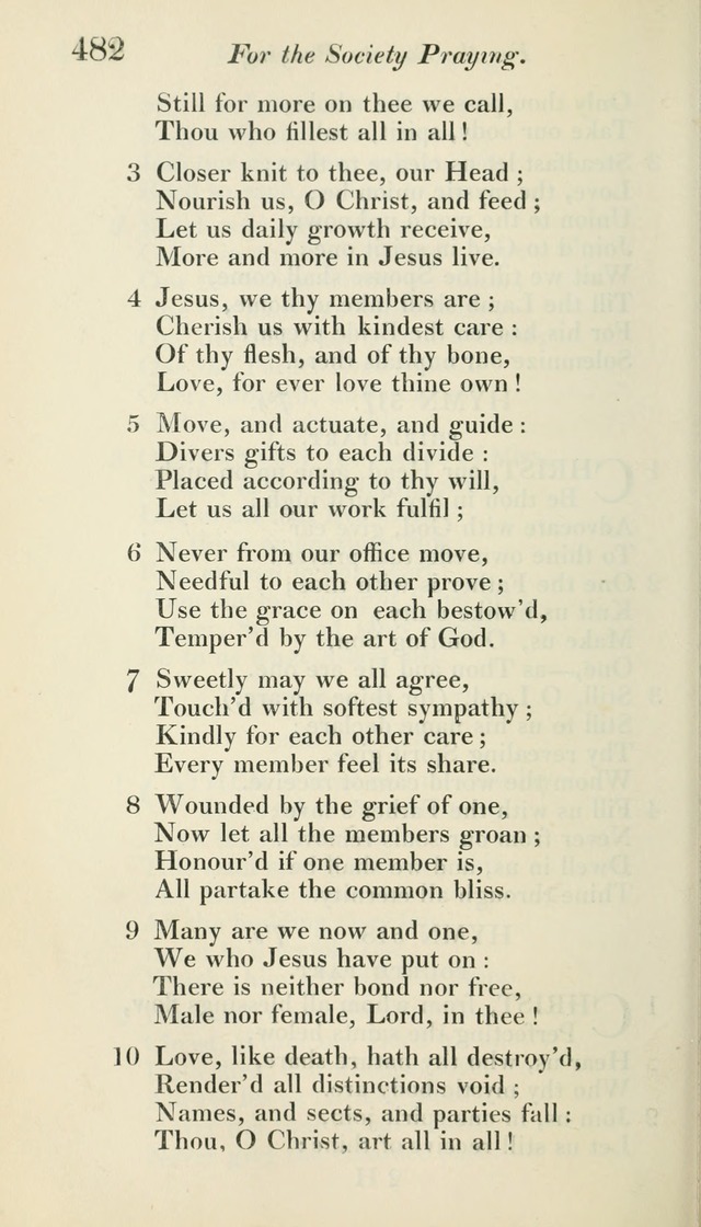 A Collection of Hymns, for the Use of the People Called Methodists, with a Supplement page 484