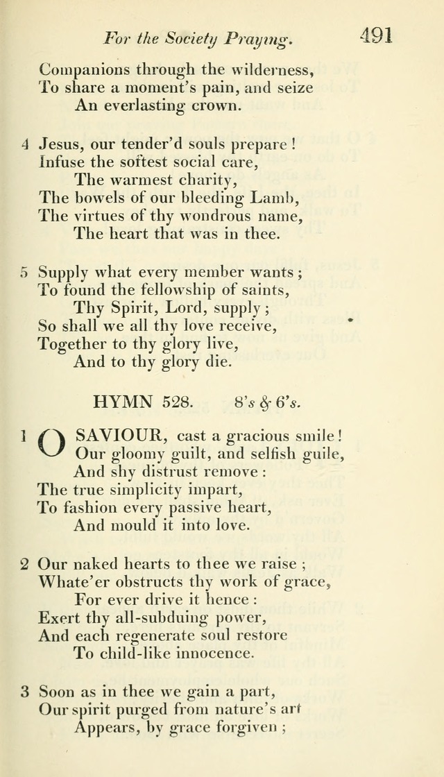 A Collection of Hymns, for the Use of the People Called Methodists, with a Supplement page 493