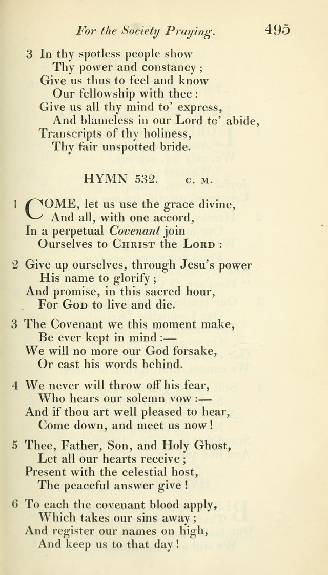 A Collection of Hymns, for the Use of the People Called Methodists, with a Supplement page 497