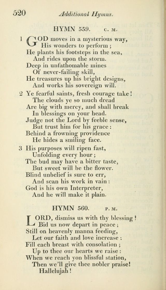 A Collection of Hymns, for the Use of the People Called Methodists, with a Supplement page 522