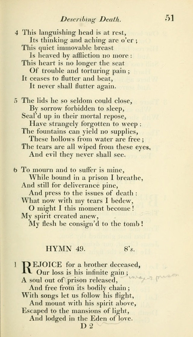 A Collection of Hymns, for the Use of the People Called Methodists, with a Supplement page 53
