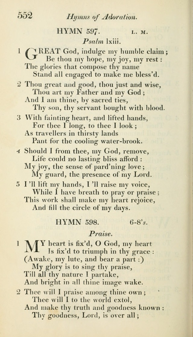 A Collection of Hymns, for the Use of the People Called Methodists, with a Supplement page 554