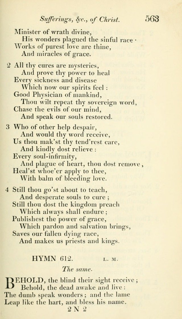 A Collection of Hymns, for the Use of the People Called Methodists, with a Supplement page 565