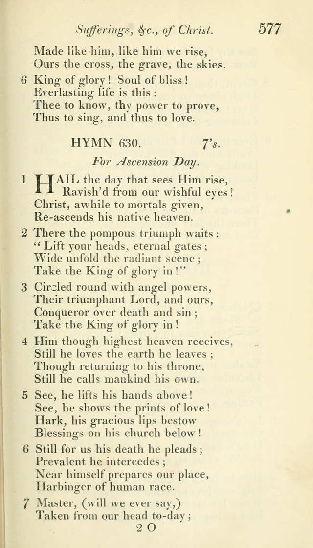 A Collection of Hymns, for the Use of the People Called Methodists, with a Supplement page 579