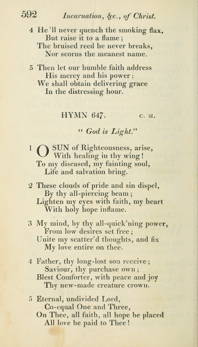 A Collection of Hymns, for the Use of the People Called Methodists, with a Supplement page 594