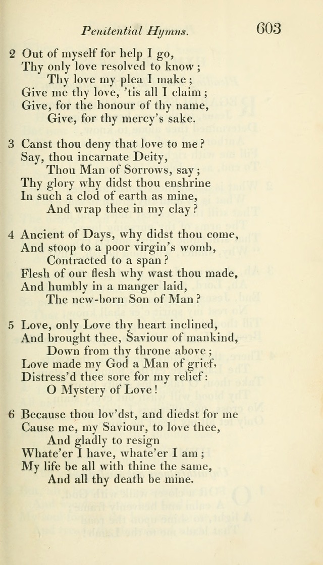 A Collection of Hymns, for the Use of the People Called Methodists, with a Supplement page 605