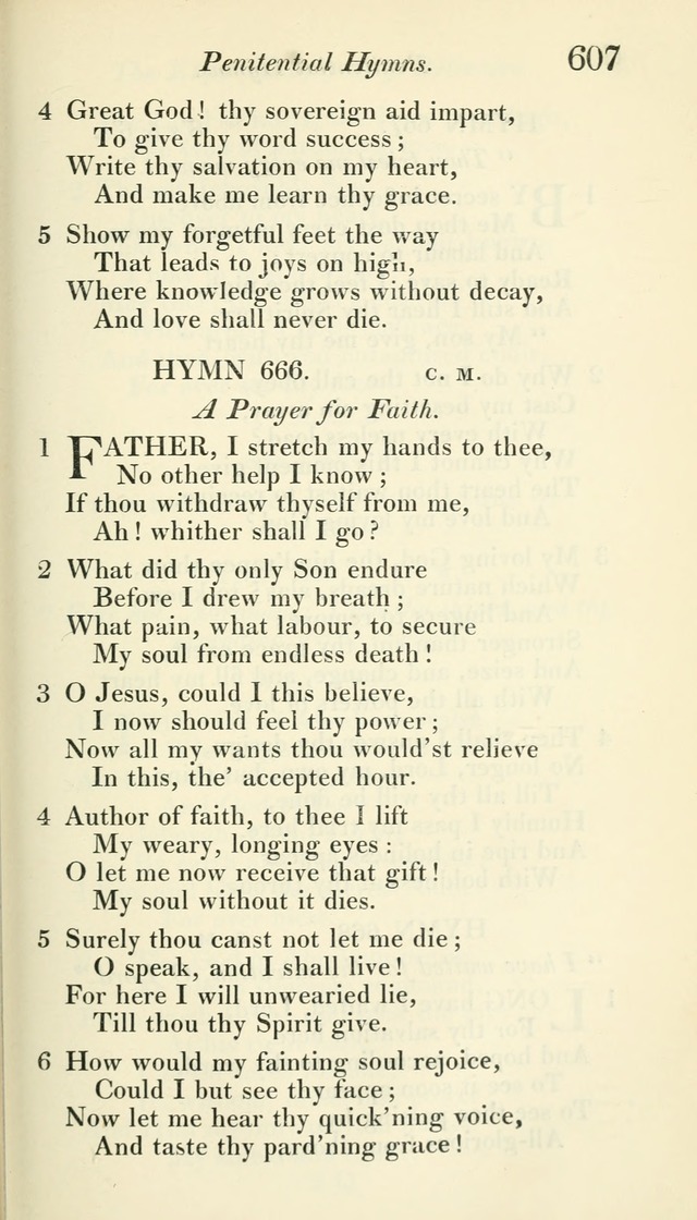 A Collection of Hymns, for the Use of the People Called Methodists, with a Supplement page 609