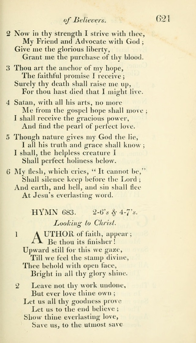 A Collection of Hymns, for the Use of the People Called Methodists, with a Supplement page 623